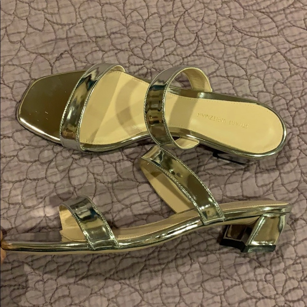 Stuart Weitzman Ava Heeled Sandal - Picture 3 of 4